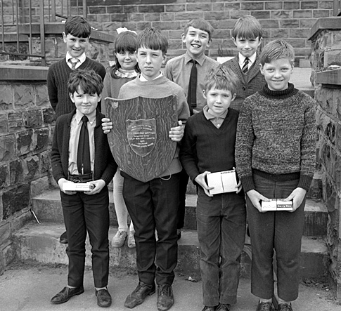 March 1969: Morley Road Safety Competition finalists.