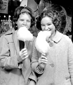 Candy floss at Morley Feast.